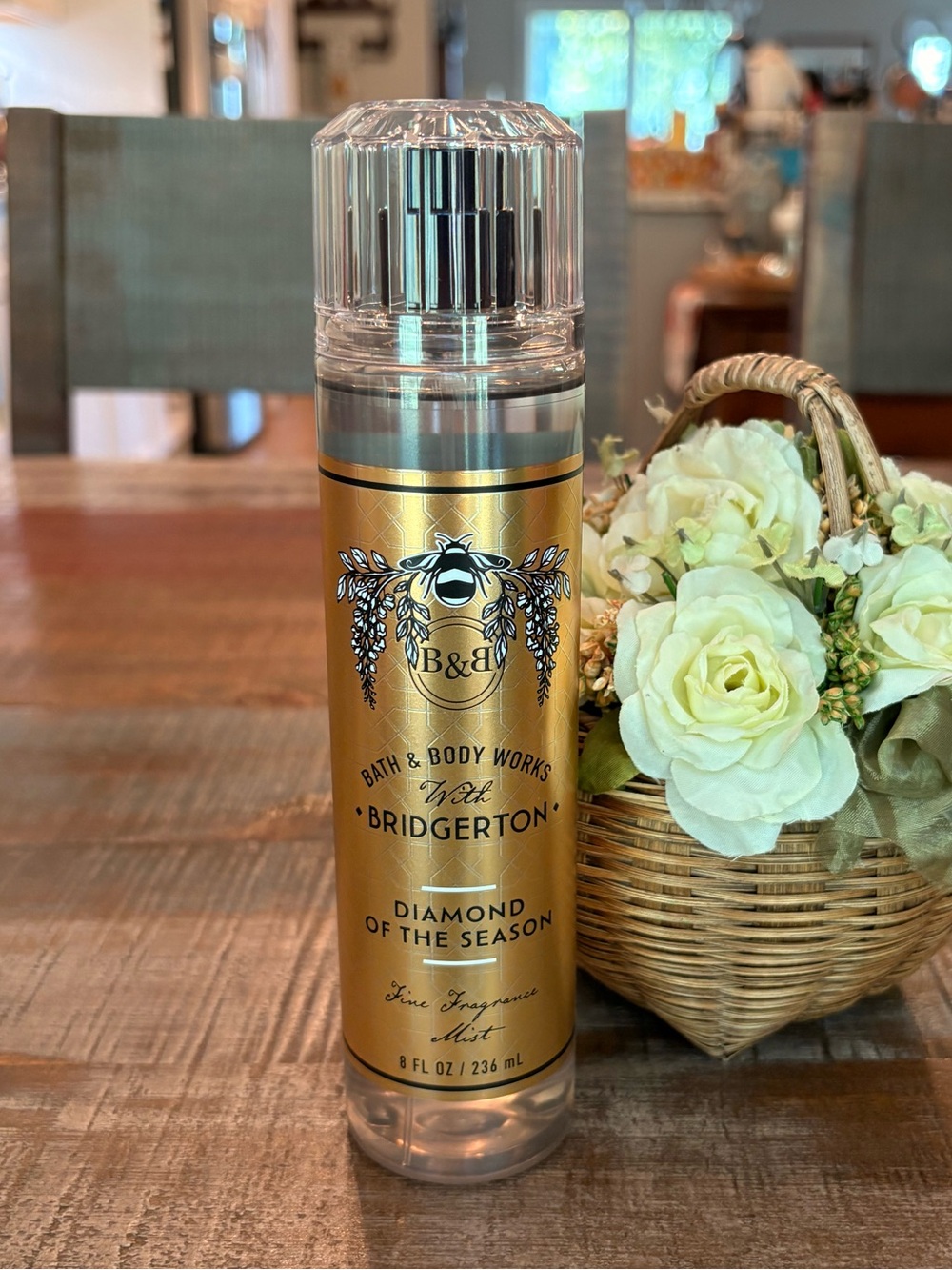 NEW Bath & Body Works for BRIDGERTON DIAMOND OF THE SEASON Fragrance Spray 8 OZ